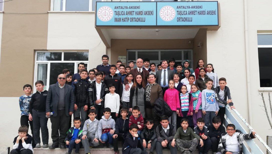 Taşlıca Ahmet Hamdi Akseki İlkokulu/Ortaokulu/İmam Hatip Ortaokuluna Ziyaret 