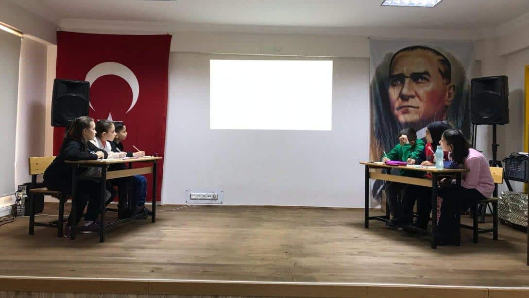 Emine-Ahmet Büküşoğlu Ortaokulu Bilgi Yarışması Etkinliği
