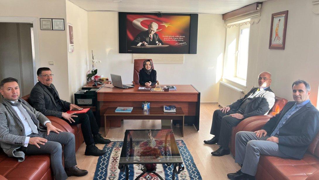 Kaymakamımız Sn. Saliha Karataş'ın Kurum Denetimleri Kapsamında Müdürlüğümüze Ziyareti